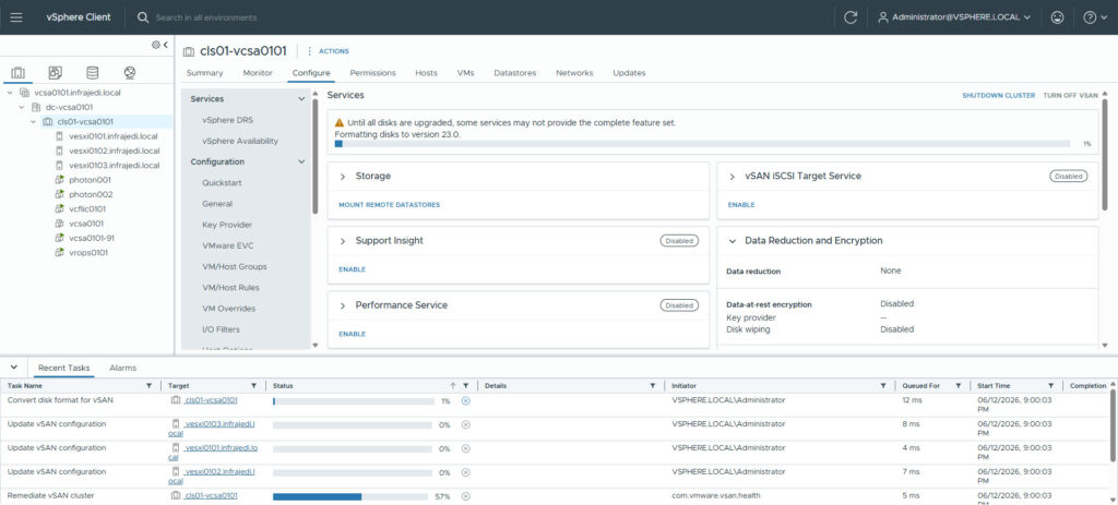 Vtam Printers Upgrade from vSphere 8.x to 9.1 – vTAM